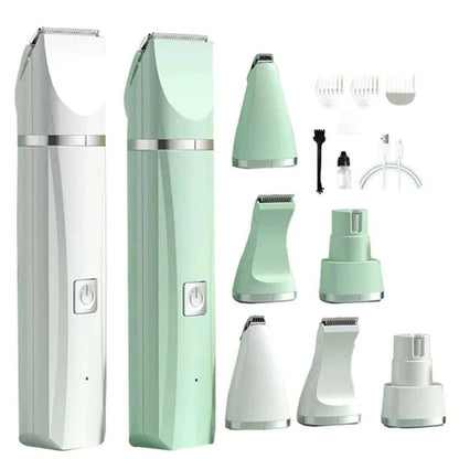 Professional 4-in-1 Electric Pet Grooming Tool Set