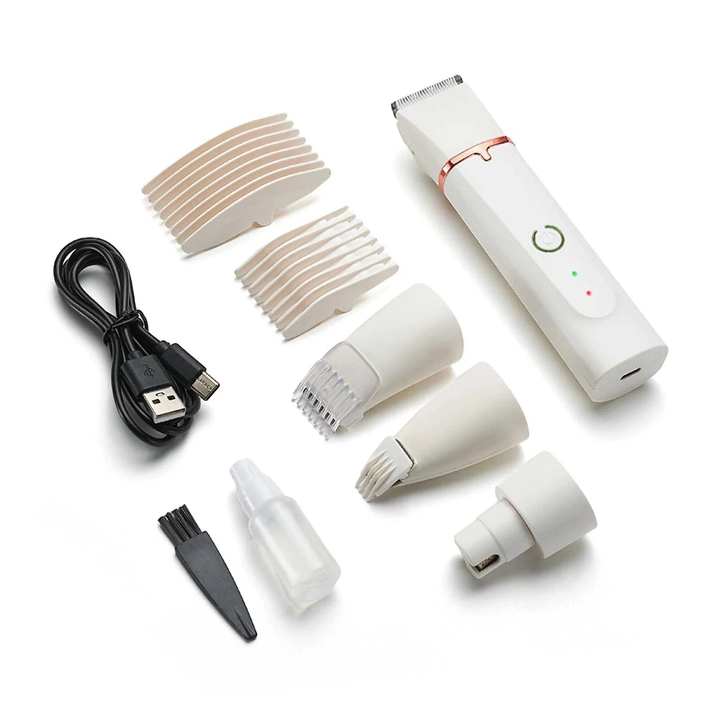 Professional 4-in-1 Electric Pet Grooming Tool Set